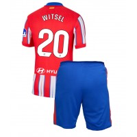 Dječji Nogometni Dres Atletico Madrid Axel Witsel #20 Domaci 2024-25 Kratak Rukav (+ Kratke hlače)